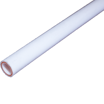 Teava PPR-CT 25 mm Supratherm, insertie fibra sticla, 25 bar, alb, 4m