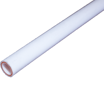 Teava PPR-CT 40 mm Supratherm, insertie compozit, 25 bar, alb, 4m