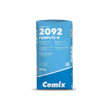 Tencuiala fina Cemix FeinPutz Weiss, alb, 40 kg