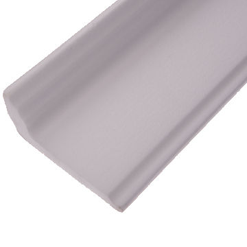 Bagheta decorativa Decosa EP50, alb, polistiren extrudat, 2 m