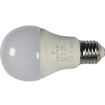 Bec Led Dimabil A60 E27 9W Hepol Lumina Calda