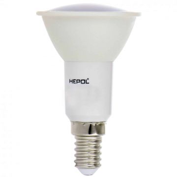 Bec LED Hepol R50, 6,5W, 500 lm, lumina calda