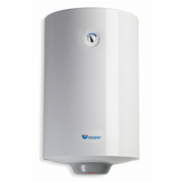 Boiler electric 50 l Regent NTS 50, 1500 W, vertical, fara serpentine, 1 rezervor, alb, 16 kg, 568 x 480 x 480 mm