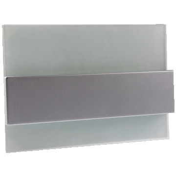 Carcasa pentru tablou electric, Atra, cu geam alb, 12 module, IP20