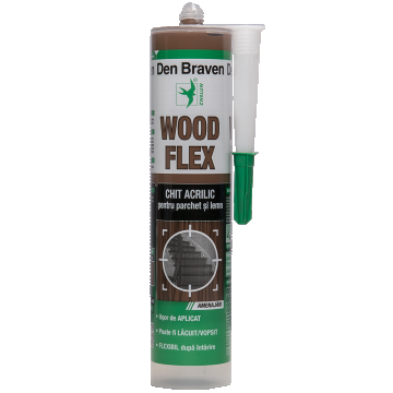 Chit acrilic pentru parchet si lemn Woodflex wenge 280 ml