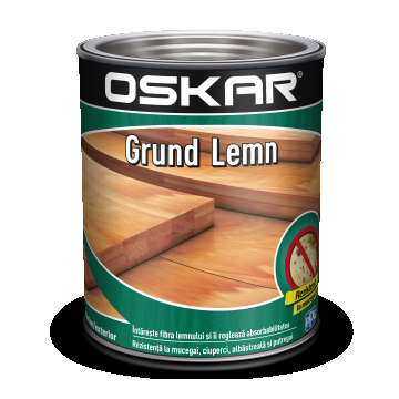 Grund pentru lemn, Oskar, incolor, 0.75 ml