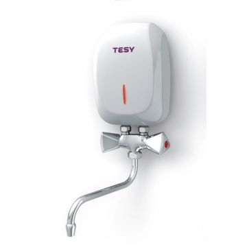 Instant electric Tesy IWH 35 X02 KI, 2 l/min, 3500 W, alb, IP44, 20 x13 x 7.6 cm