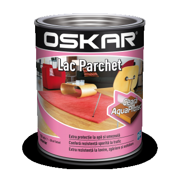 Lac pentru parchet, interior, Oskar, 2.5L, incolor