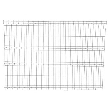 Panou gard bordurat zincat, gri, RAL 7016, 1500 x 2500 mm