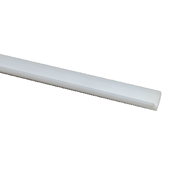 Profil decorativ Decosa WP20, alb, duropolimer, latime 20mm, lungime 2m