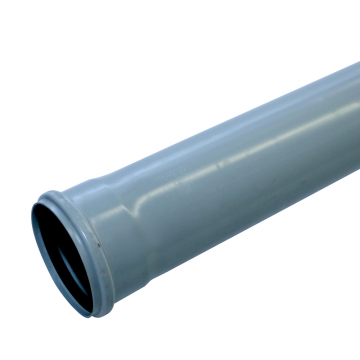 Tub canalizare interioara Valplast, PVC-U, Ø 110 mm, lungime 2 m