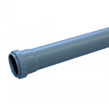 Tub canalizare interioara Valplast, PVC-U, Ø 50 mm, lungime 2 m