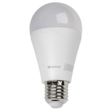 Bec LED Kodak A60, glob, E27, 15 W, 1450 lm, lumina calda 2700-3000K