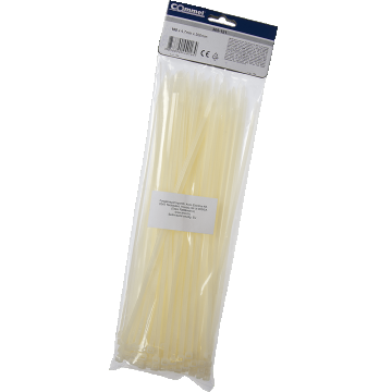 Colier PVC Anco, 4.7 x 300 mm, alb, 100 bucati Colier PVC Anco, 4.7 x 300 mm, alb, 100 bucati