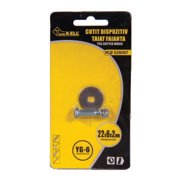 Cutit rola pentru dispozitiv faianta Evotools, 6-22 mm