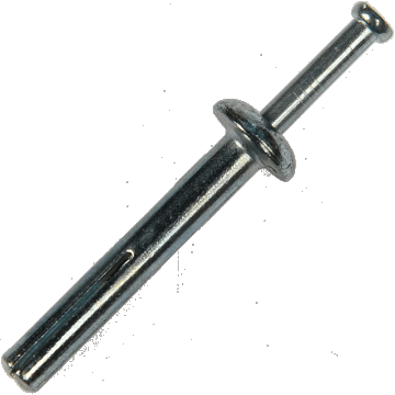 Diblu din zinc cu montaj prin lovire, 6 x 30 mm