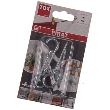 Diblu Pirat Lenny cu carlig tip 31, 6 x 41 mm