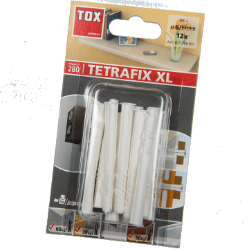 Diblu Tetrafix XL TFS-L, 6 x 65 mm, 12 buc