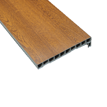 Glaf PVC pentru interior, Helopal, golden oak, 200 x 2975 mm