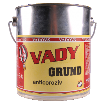 Grund anticoroziv pentru metal Vady, interior/exterior, gri, 2.5L