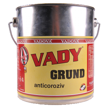 Grund pentru metal Vady, interior/exterior, rosu oxid, 2.5 l
