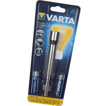 Lanterna VARTA Multi Led Aluminium Light 2AA