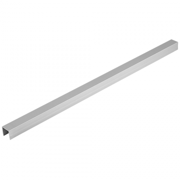 Profil aluminiu cu sectiune U, 2.5 m