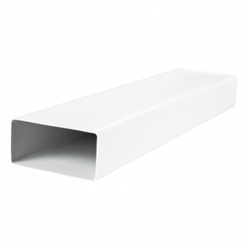 Tub rectangular sisteme de ventilatie Vents, PVC, 55 x 110 mm, 1000 mm