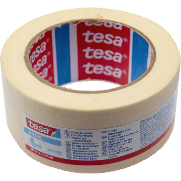 Banda mascare Tesa BASIC - 58599, crem-alb, interior, 50 mm Banda mascare Tesa BASIC - 58599, crem-alb, interior, 50 mm