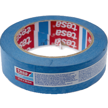Banda mascare Tesa Basic UV, bleu, 30 mm, 35 m