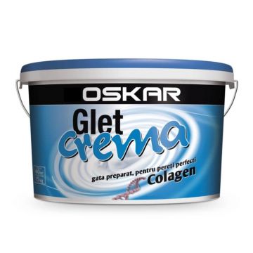 Glet colagen crema pentru interior Oskar, 15 kg