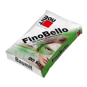 Glet extrafin de ipsos Baumit Fino Bello, interior, 20 kg