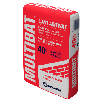 Liant aditivat Multibat, 40 kg Liant aditivat Multibat, 40 kg