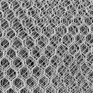 Plasa rabitz impletita, zincata, rola, grosime fir 0.8 mm, 1 x 25 m