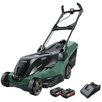 Bosch cordless lawn mower AdvancedRotak 36-660, 36Volt (green / black, 2x Li-ion battery 2.0Ah)