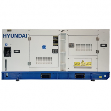 Generator De Curent Trifazat Cu Motor Diesel DHY60L Alb/Albastru