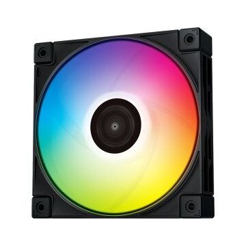 Ventilator FC120 RGB 120x120x25 RGB Negru