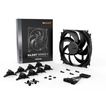 Ventilator Silent Wings 4 140x140x25mm Negru