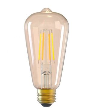 Bec WiFi Filament E27 6W fumuriu lumina alba calda reglabil