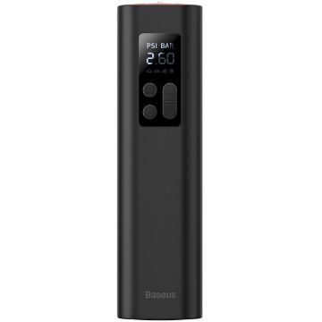 Compresor Super, LED, Portabil, Negru