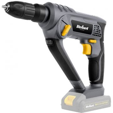 Masina de gaurit RB-1011 Cu Percutie 20V Gri/Galben