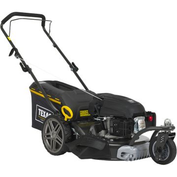 Masina de Tuns Gazonul Premium 4675W 3CP Latime Lucru 46cm Inaltime Taiere 25-75mm 60L Benzina Sfoara Reglaj Central