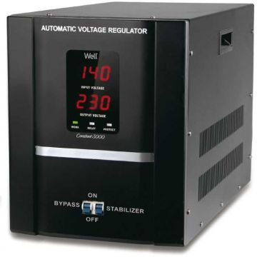 Stabilizator Tensiune 3000VA Black