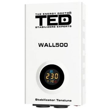 STABILIZATOR TENSIUNE AUTOMAT 500VA WALL TED