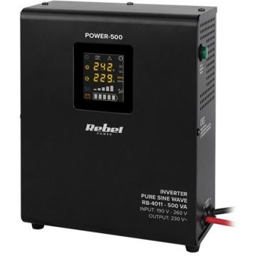 UPS Centrale Termice RB-4011 SINUS PUR 500VA 300W 12V Negru