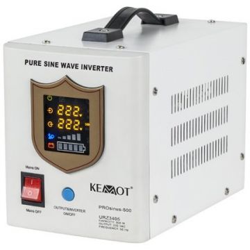 UPS Centrale Termice Sinus Pur 800VA/500W 12V Alb [ URZ3405 ]