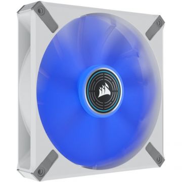 Ventilator pentru carcasa ML140 LED Blue ELITE WHITE 140mm Single Pack