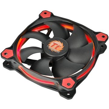 Ventilator pentru carcasa Riing 14 LED Red Ventilator pentru carcasa Riing 14 LED Red