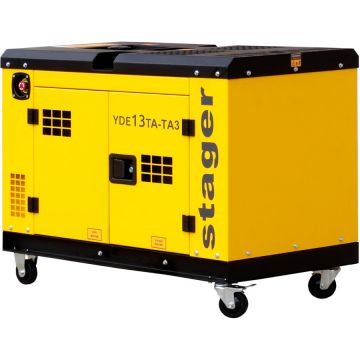 YDE13TA-TA3 Generator insonorizat diesel dual 10kW 39A, 3000rpm