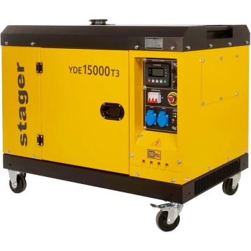 Generator Insonorizat YDE15000T3 Diesel Trifazat 13kVA 19A 3000rpm